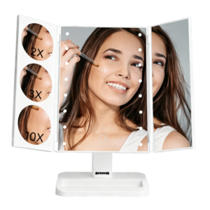 Specchio make up con LED