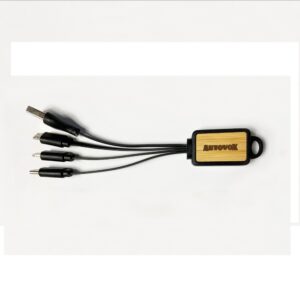 Cavi 3 in 1 in bamboo