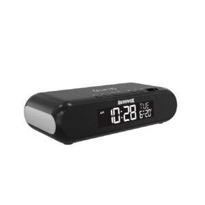 Sveglia con ricarica wireless e lampada notturna